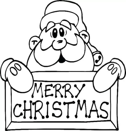 Раскраска вери Кристмас