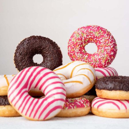 Сладкий пончик