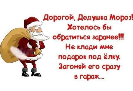 Дорогой дед Мороз