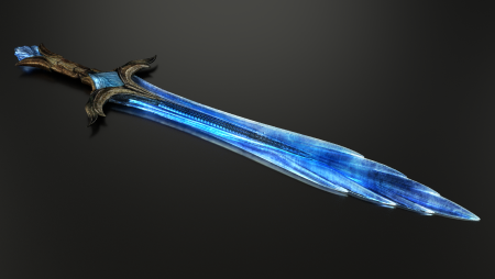 Скайрим меч Кристальный