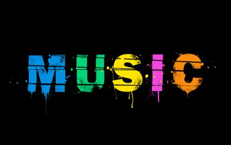 Music надпись