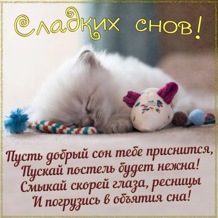 Пожелания спокойной ночи любимому