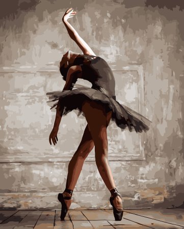 Девушка балерина