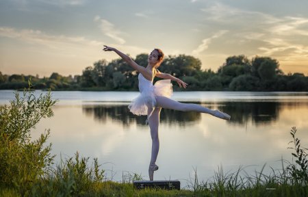 Балерина на природе