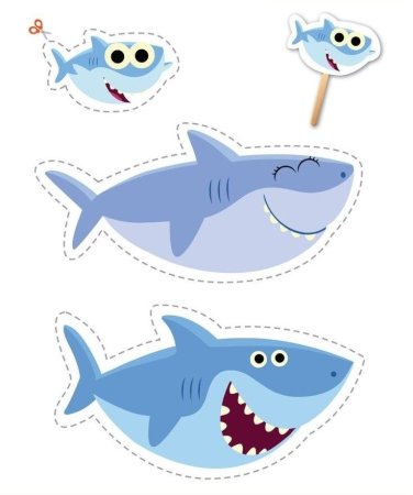 Герои акулята Беби Шарк