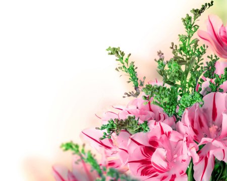 Букет цветов фон