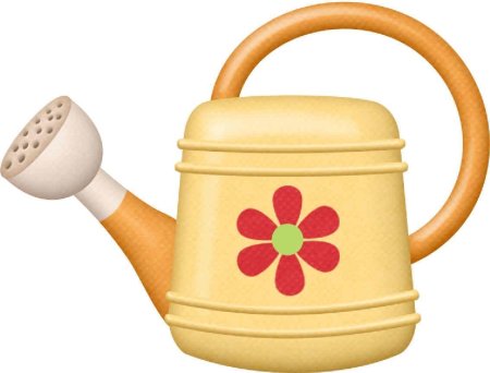 Малыш с лейкой