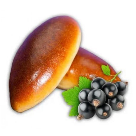 Пирожки на белом фоне