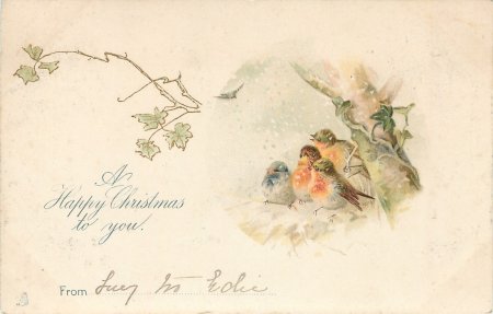 Винтажные открытки подписанные