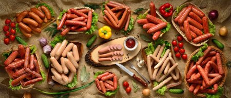 Вкусные сосиски