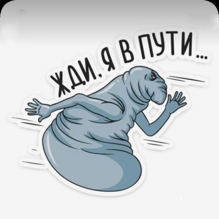Стикеры ВК Ждун