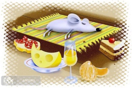 Открытки с едой