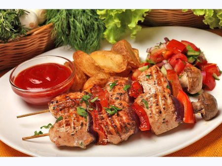 Шашлык аппетитный
