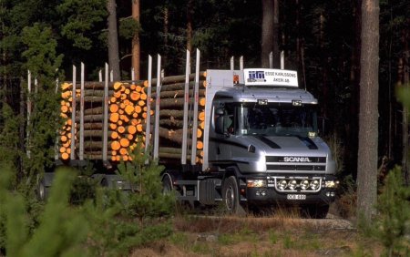 Scania 370 лесовоз