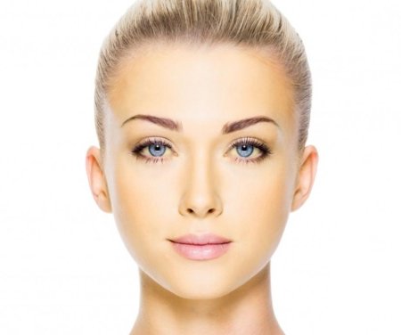 Лицо девушки