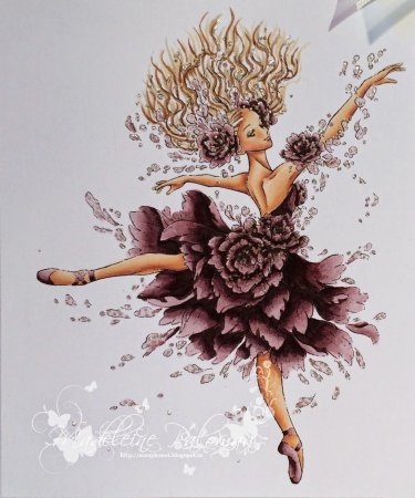 Открытка с днем рождения танцовщице