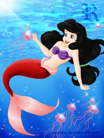Русалка Ариэль и Мелоди