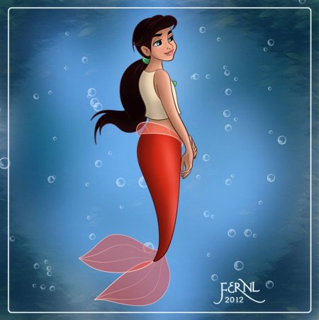 Дочка Ариэль Мелоди