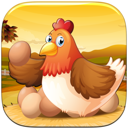 Курочка мультяшная