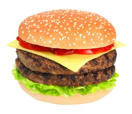 Бургер двойной чизбургер