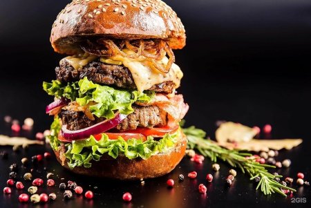 Сочный бургер