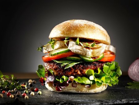 Красивый бургер