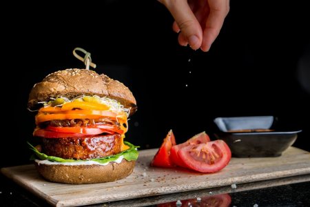 Сочный бургер