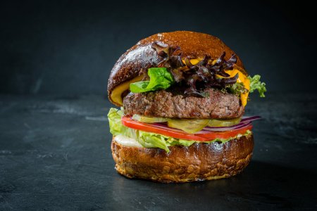 Бургер барбекю