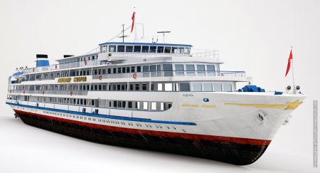 Пассажирские теплоходы Александр Суворов модели