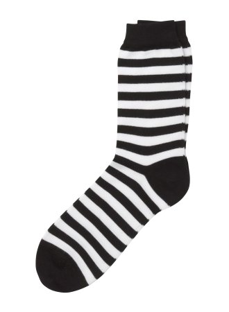 Носок на прозрачном фоне