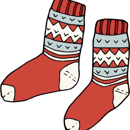 Носок мультяшный