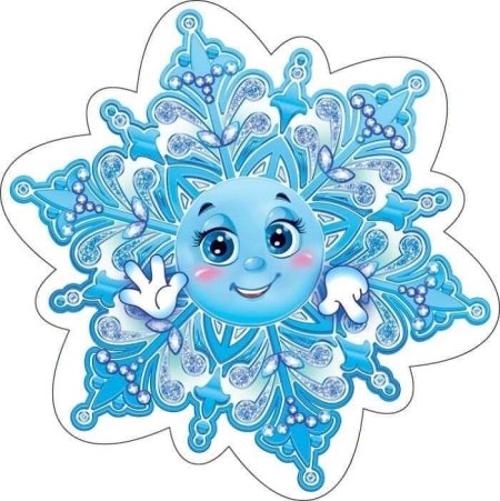 Снежинки в детский сад