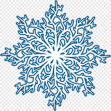 Векторные снежинки