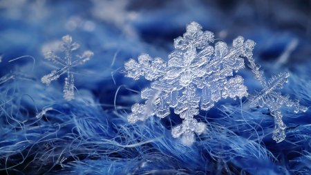 Красивые снежинки