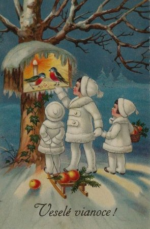 Weihnachten старые открытки