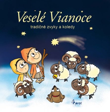 Vesele Vanoce открытка с надписью