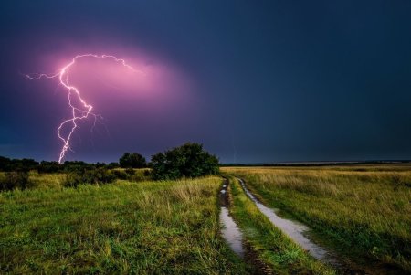Гроза и солнце