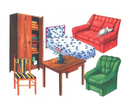 Мебель занятие для детей