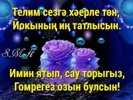 Добрый вечер на тстарсаомязыке