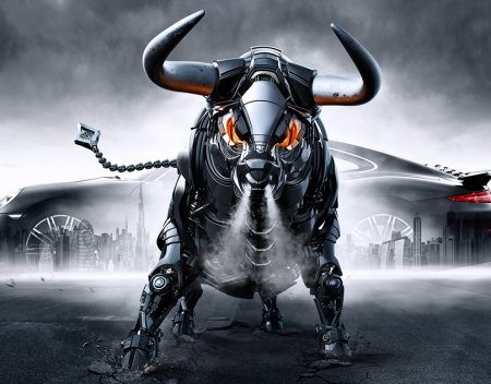 Металлический бык