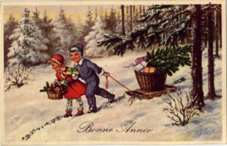 Чехия новогодние открытки