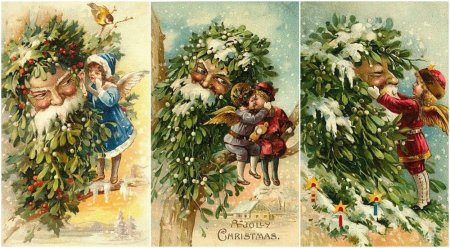 Новогодние открытки ретро