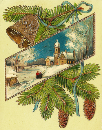 Открытки новый год ретро