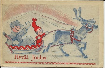 Hyvää joulua открытки