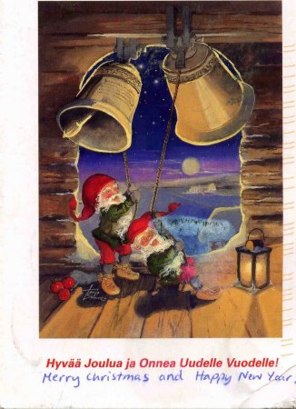 Hyvää joulua природа