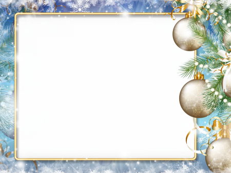 Новогодняя фоторамка