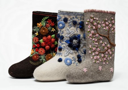 Красивые валенки