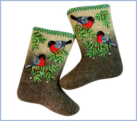 Валенки рисунок