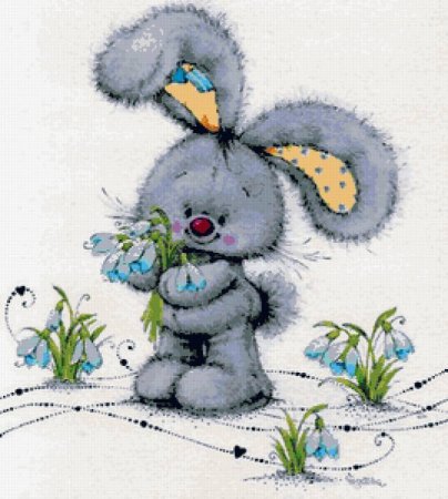 С 8 марта заяц