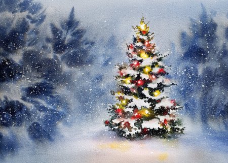 Новогодняя елка Надя Лойтлофф